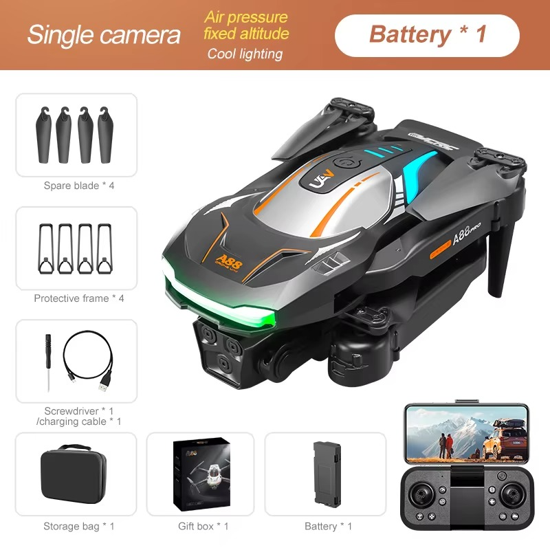 Havalan V18 Katlanabilir 4K Kameralı FPV WiFi Drone